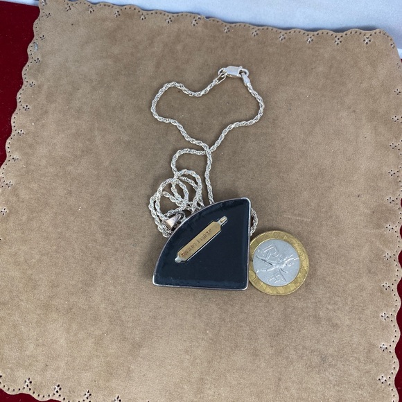 Vintage Michaela Frey Designer Floral Pendant inspired by Art Nouveau designs - Picture 5 of 8